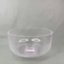 Clear Quartz Crystal Singing Bowl | 12" A# Note | Uplift Frequencies | #450