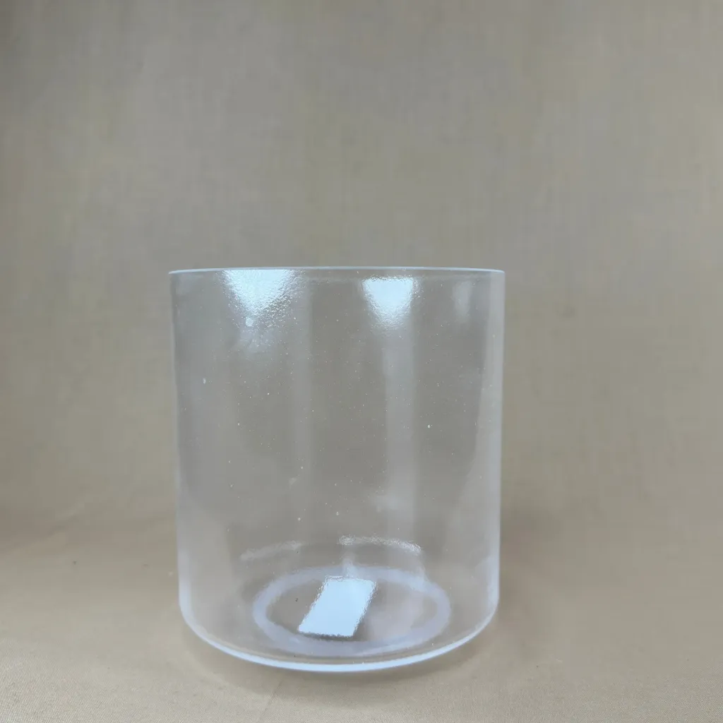 [499] Clear Quartz Crystal Singing Bowl | 6" G# Note (+26) | Uplift Frequencies | #499