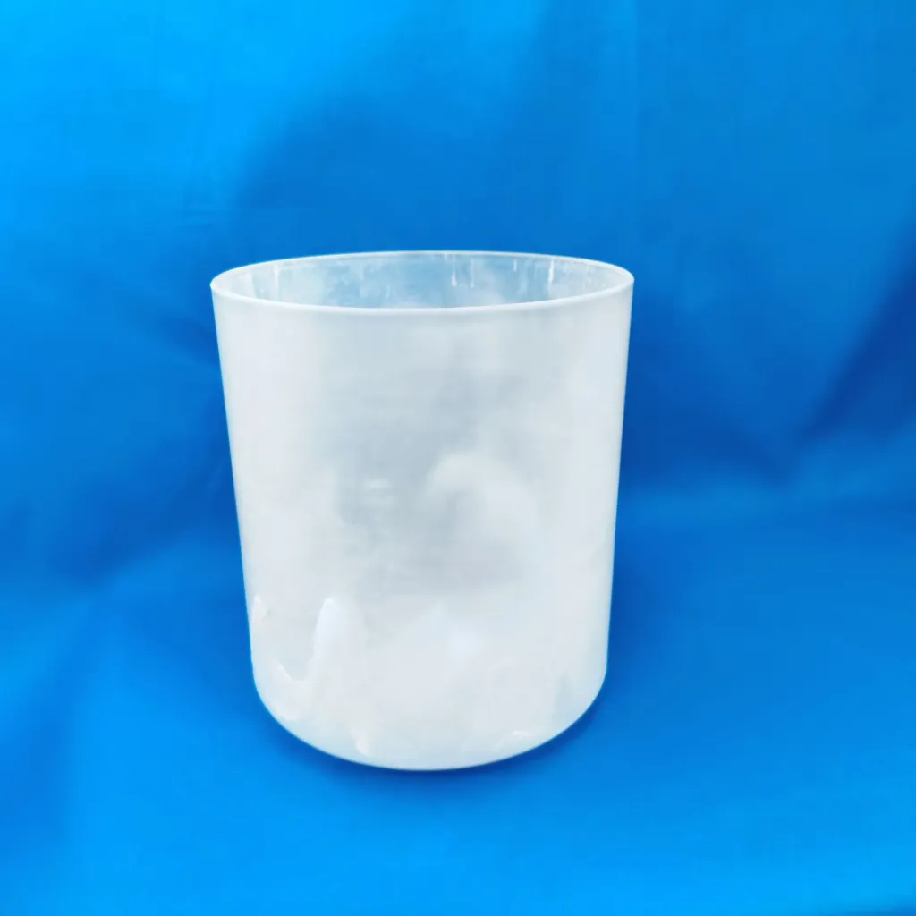 Vibrational Cleanse Quartz Crystal Singing Bowl | 6" G# Note | #501