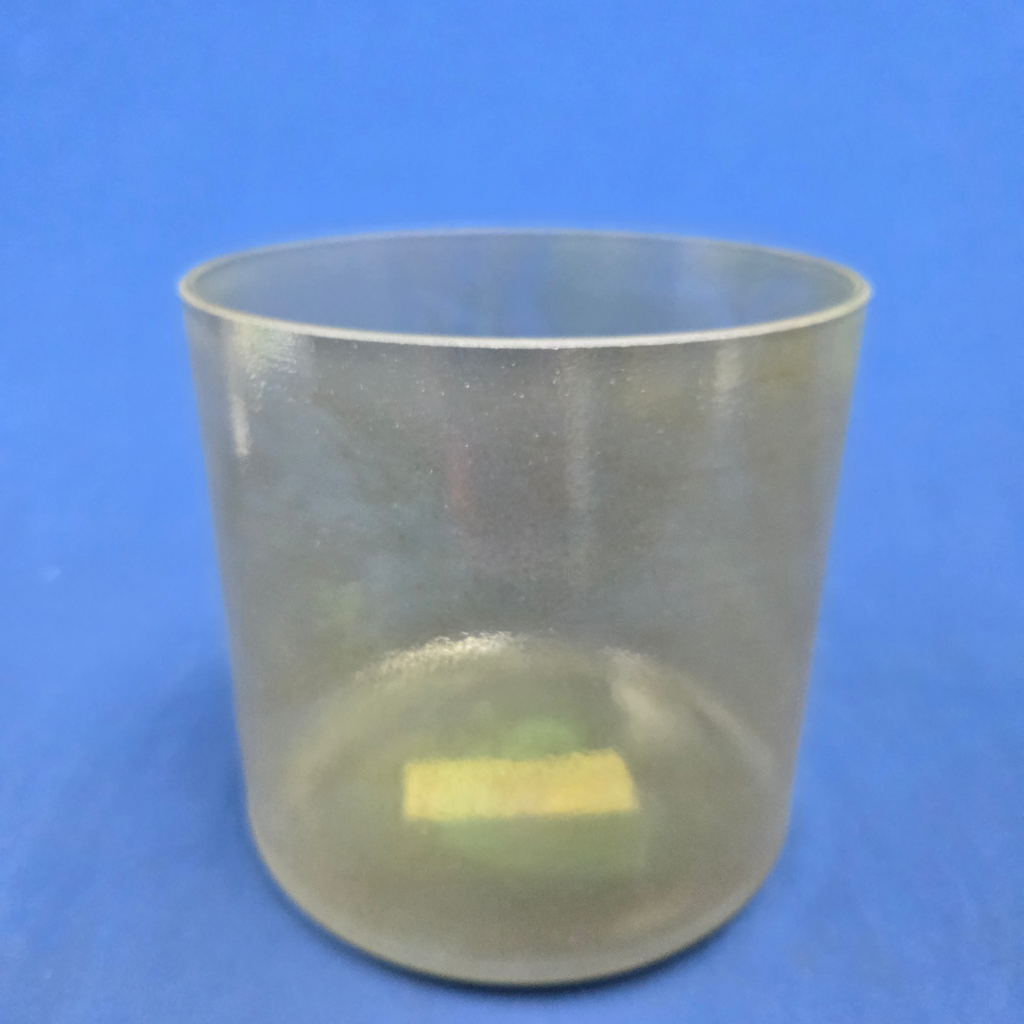 [511] [#511] 6" Epidote Infused Quartz Crystal Singing Bowl | G#-36