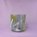 Sacred Geometry Tea Quartz Crystal Singing Bowl | 6.5" G# Note (+49) | Uplift Frequencies | #547