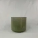 Epidote Quartz Crystal Singing Bowl | 6.5" G# Note (0) | Concert Pitch | #564