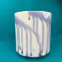 Lavender Flower Crystal Singing Bowl | 7" F# Note (-33) | A=432 Tuning | #591