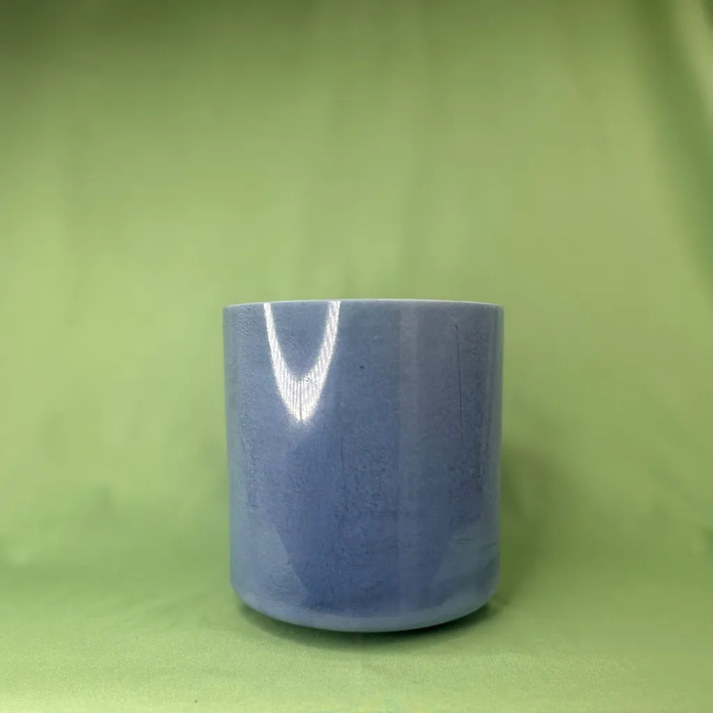 [597] Lucidity Tea Quartz Crystal Singing Bowl | 7" E Note | C=528 Tuning | #597