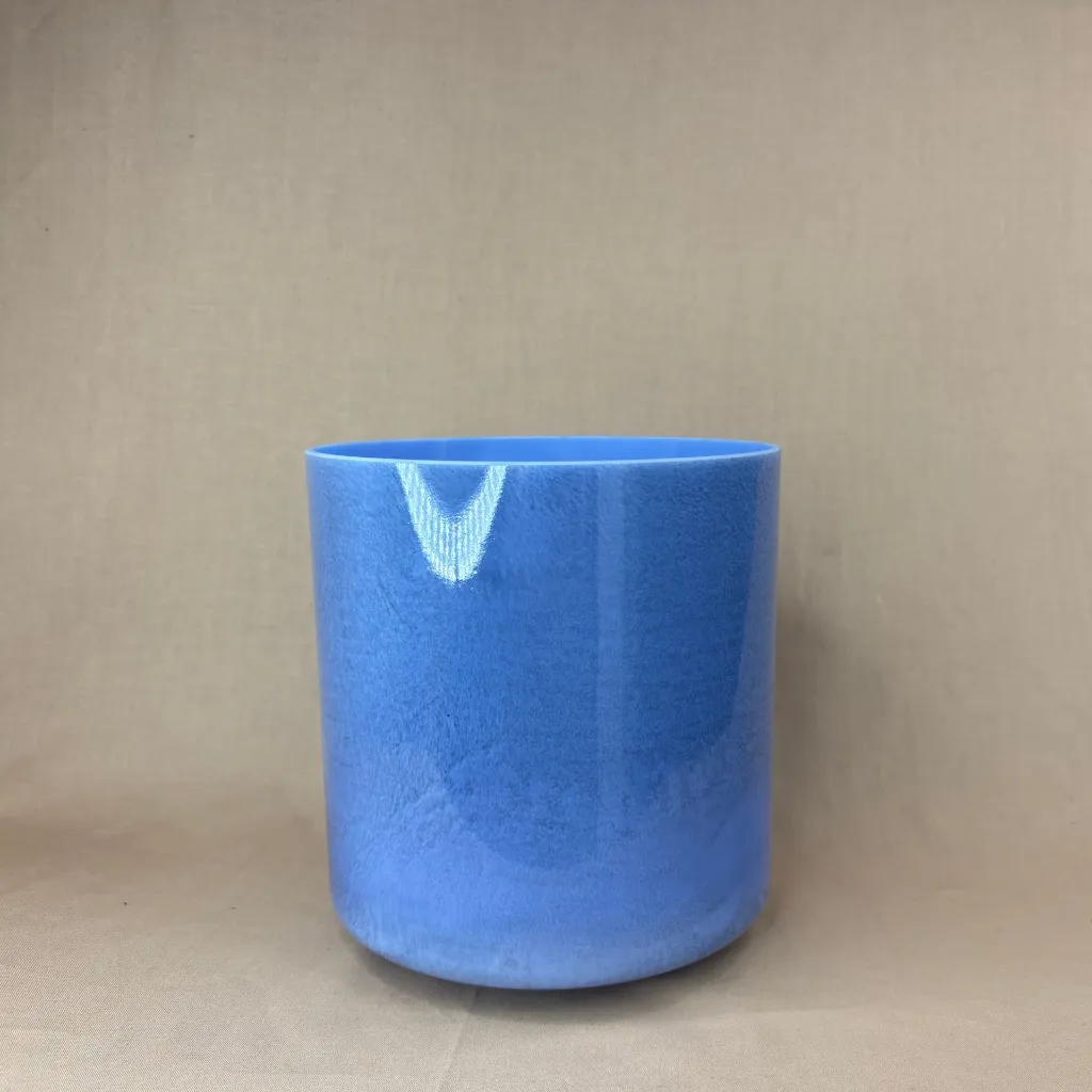 [600] Lucidity Tea Quartz Crystal Singing Bowl | 7" F Note (-46) | #600