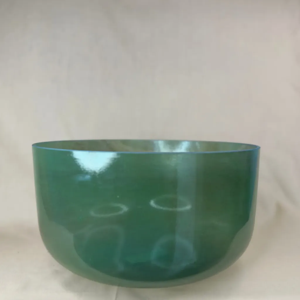 [706] Andara Quartz Crystal Singing Bowl | 12" F Note | Grounding Frequencies | #706