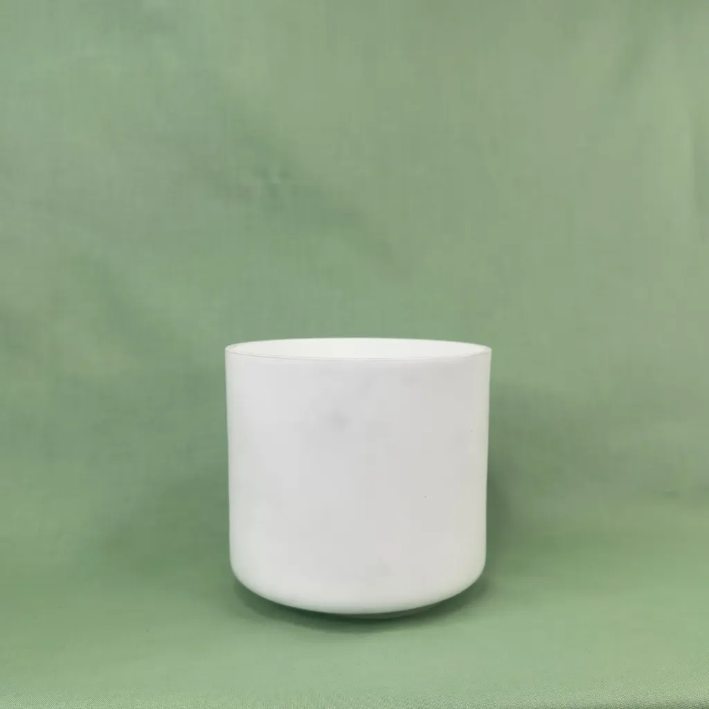 Opaque Quartz Crystal Singing Bowl | 6.5" C# Note (0) | #757