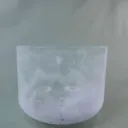 Vibrational Cleanse with Herkimer Diamond Quartz Crystal Singing Bowl | 10" B Note | #765