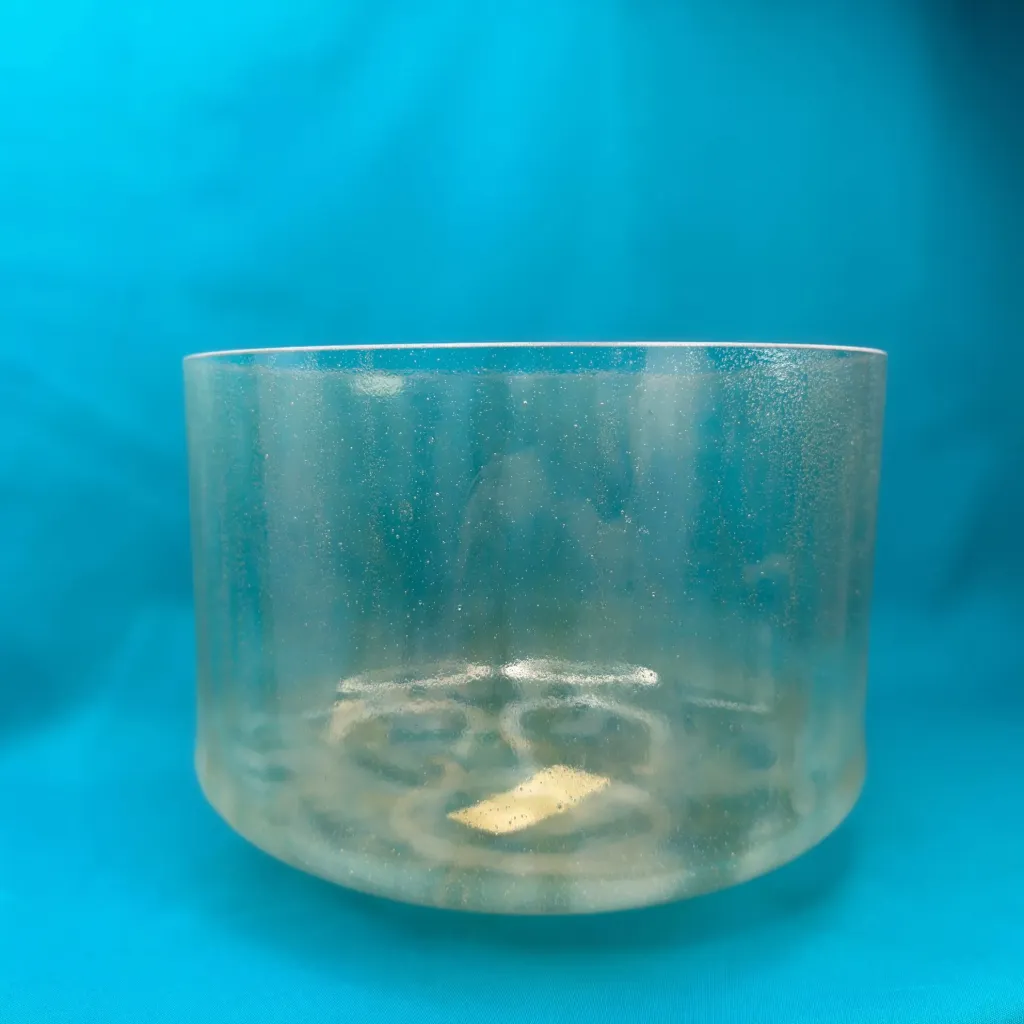CFC Tea #794 Quartz Crystal Singing Bowl | 9" B Note (0) | #794