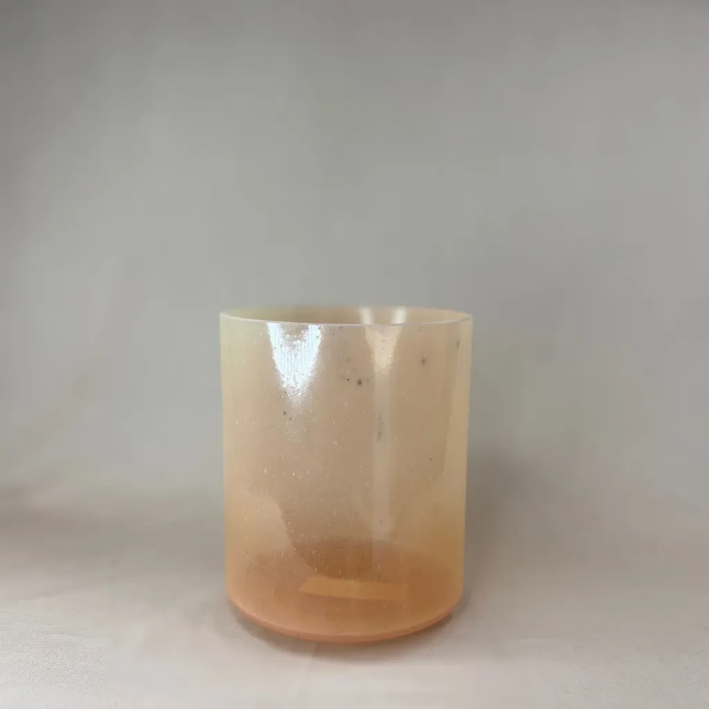Spessartite Quartz Crystal Singing Bowl | 6" A Note | #857