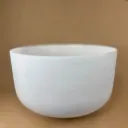 Opaque Quartz Crystal Singing Bowl | 12" G Note | #884