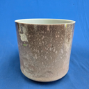 [#3370] Cappuccino Infused Quartz Crystal Singing Bowl | 9" | 3A#-33 | 228 Hz