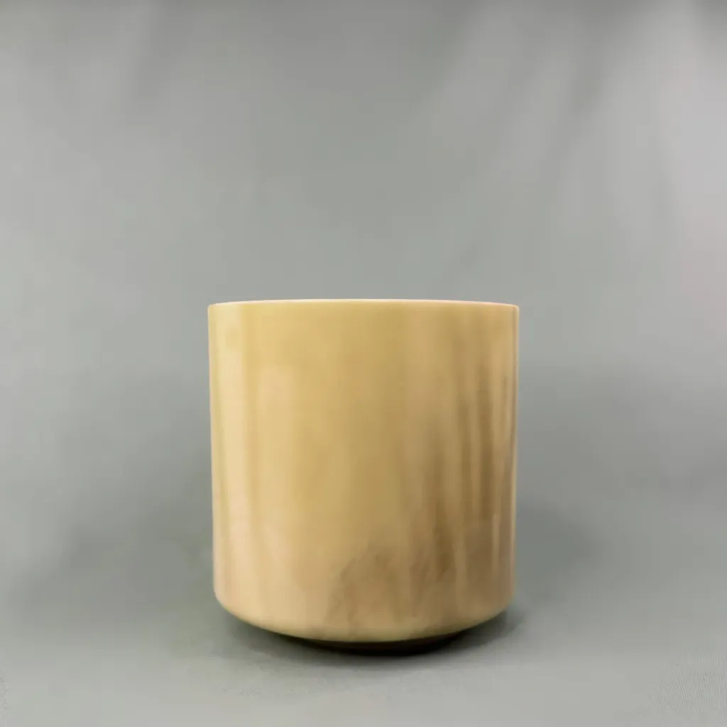 [927] Pyrite Quartz Crystal Singing Bowl | 6.5" A# Note (0) | #927