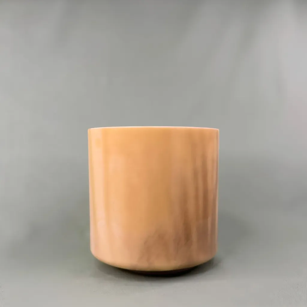 Pyrite Quartz Crystal Singing Bowl | 6.5" A# Note | #927