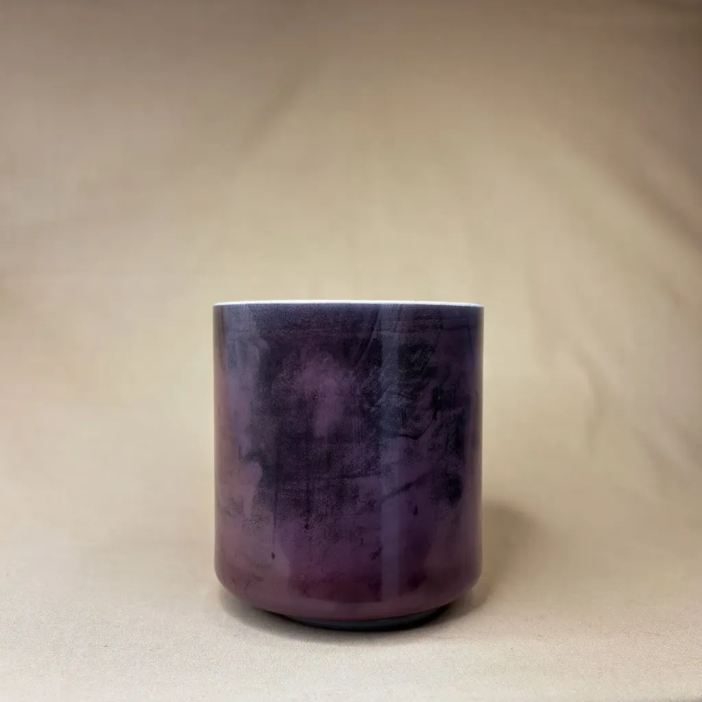 Iolite Quartz Crystal Singing Bowl | 6" D Note | A=432 Tuning | #958