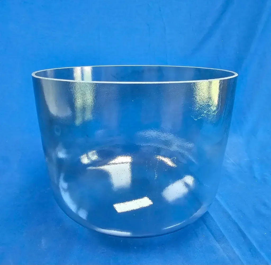 [3544] [#3544] 12" Kornerupine Infused Quartz Crystal Singing Bowl | 3D-34 | 144 Hz