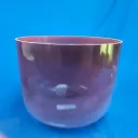 [#3575] 12" Purpurite Infused Quartz Crystal Singing Bowl | 3D-41 | 143 Hz