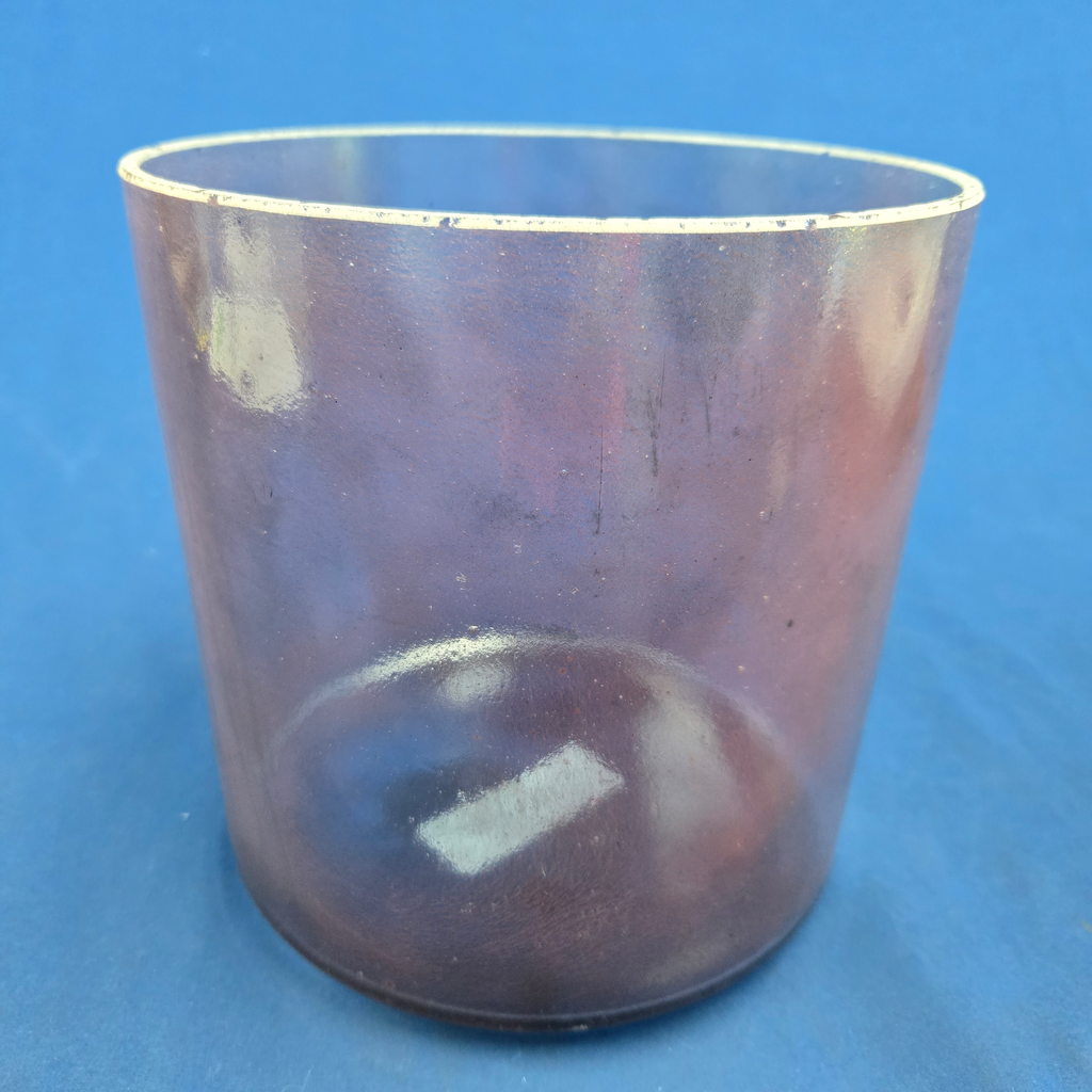 [3614] [#3614] 7" Purpurite Infused Quartz Crystal Singing Bowl | 4F#-33 | 362 Hz