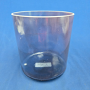 [3617] 7" Purpurite Infused Quartz Crystal Singing Bowl | 4E-17 | 326 Hz