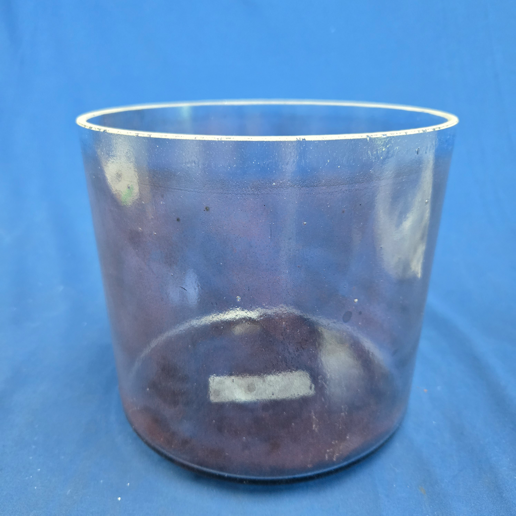 [3622] [#3622] 7" Purpurite Infused Quartz Crystal Singing Bowl | 4F#-4 | 369 Hz