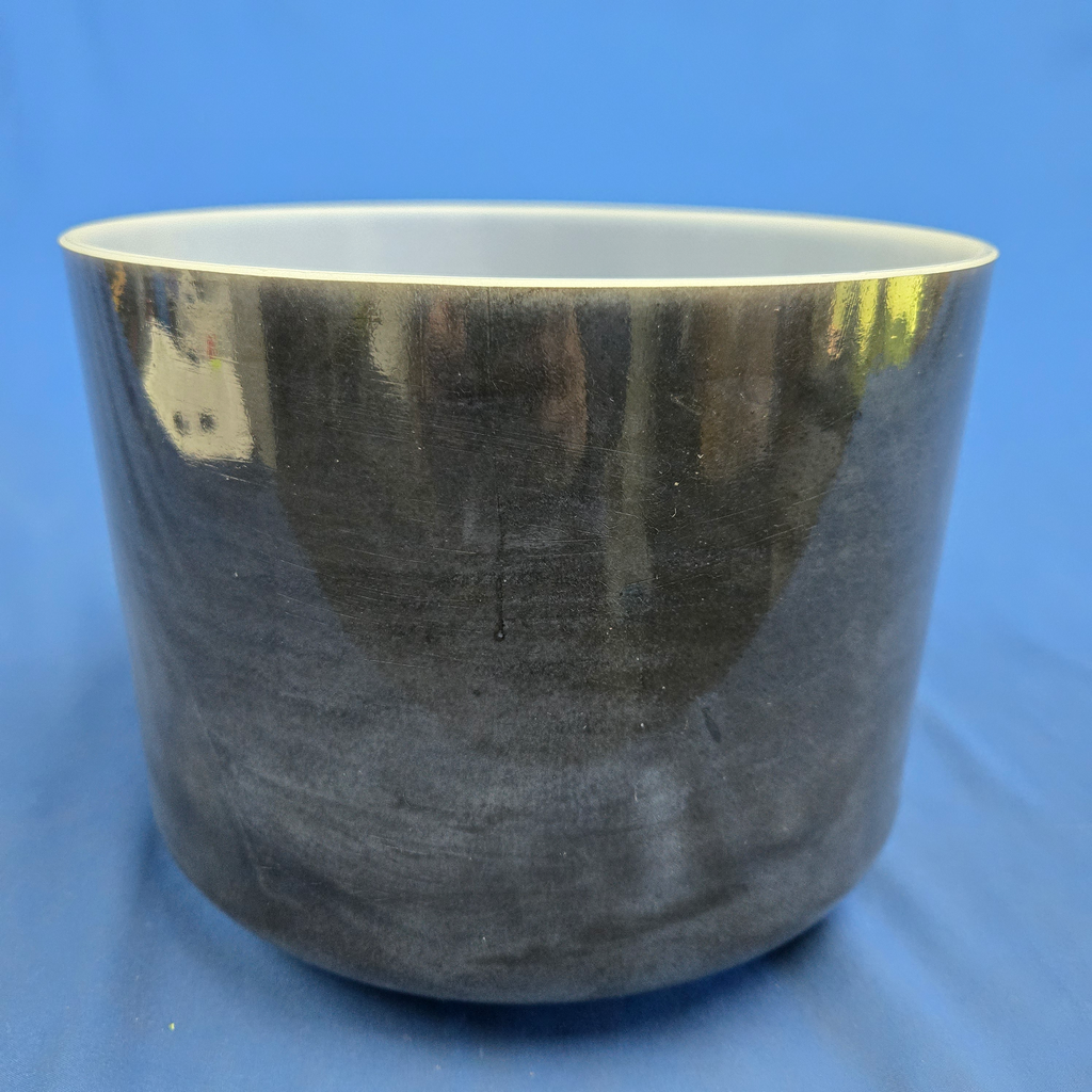 [1103] [#1103] 9" Galena Infused Quartz Crystal Singing Bowl | C#-5