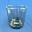 [#3638] 7" Kornerupine Infused Quartz Crystal Singing Bowl | 4F-25 | 344 Hz