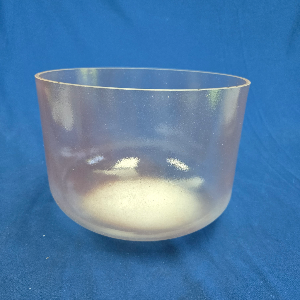 [3691] [#3691] 10" Halite Infused Quartz Crystal Singing Bowl | 3A#+32 | 237 Hz