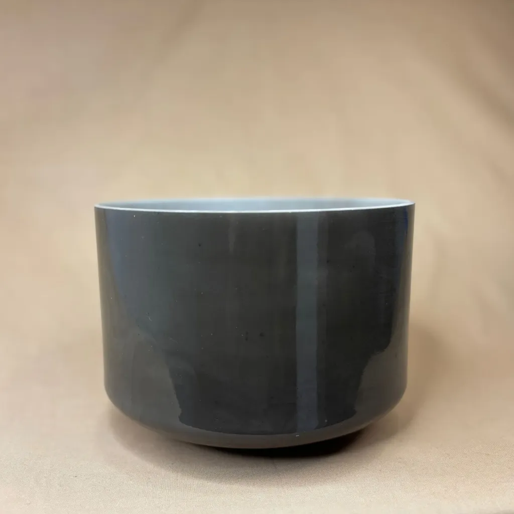 [1145] [#1145] 9" Trace Mineral Infused Quartz Crystal Singing Bowl | D+5