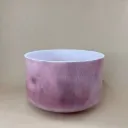 [#1156] 9" Cobalt Calcite Infused Quartz Crystal Singing Bowl | D#-5
