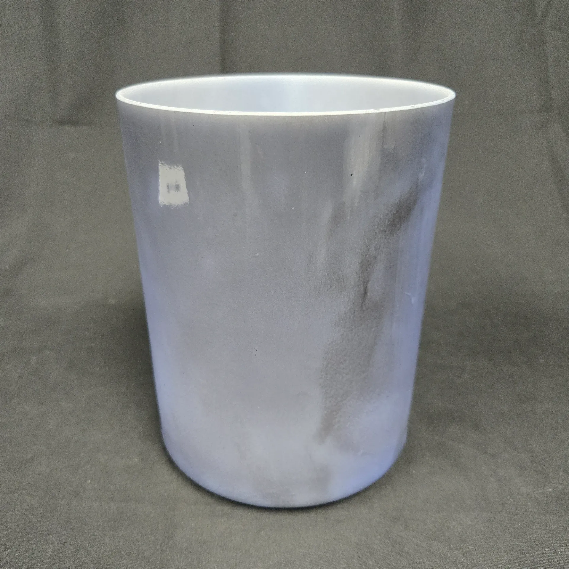 [#3744] 6" Dumortierite Infused Quartz Crystal Singing Bowl | 4F-32 | 342 Hz