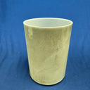 [#3751] 6" Matcha Infused Quartz Crystal Singing Bowl | 4F-32 | 342 Hz