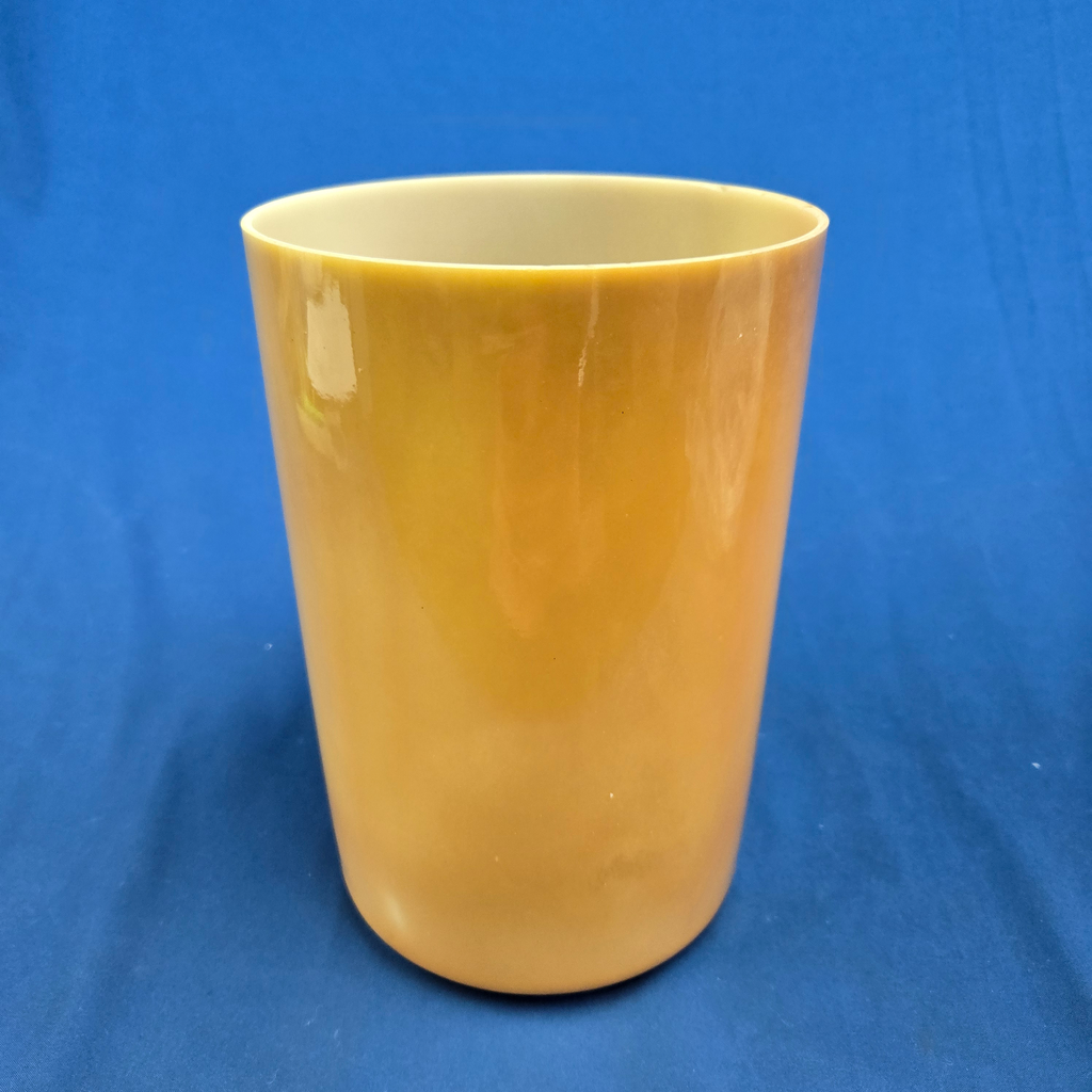 [3768] [#3768] 6" Golden Honey Infused Quartz Crystal Singing Bowl | 4D+27 | 298 Hz