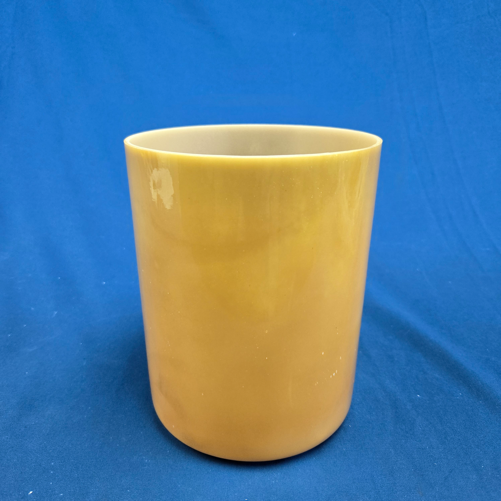 [3774] [#3774] 6" Golden Honey Infused Quartz Crystal Singing Bowl | 4F#+35 | 377 Hz