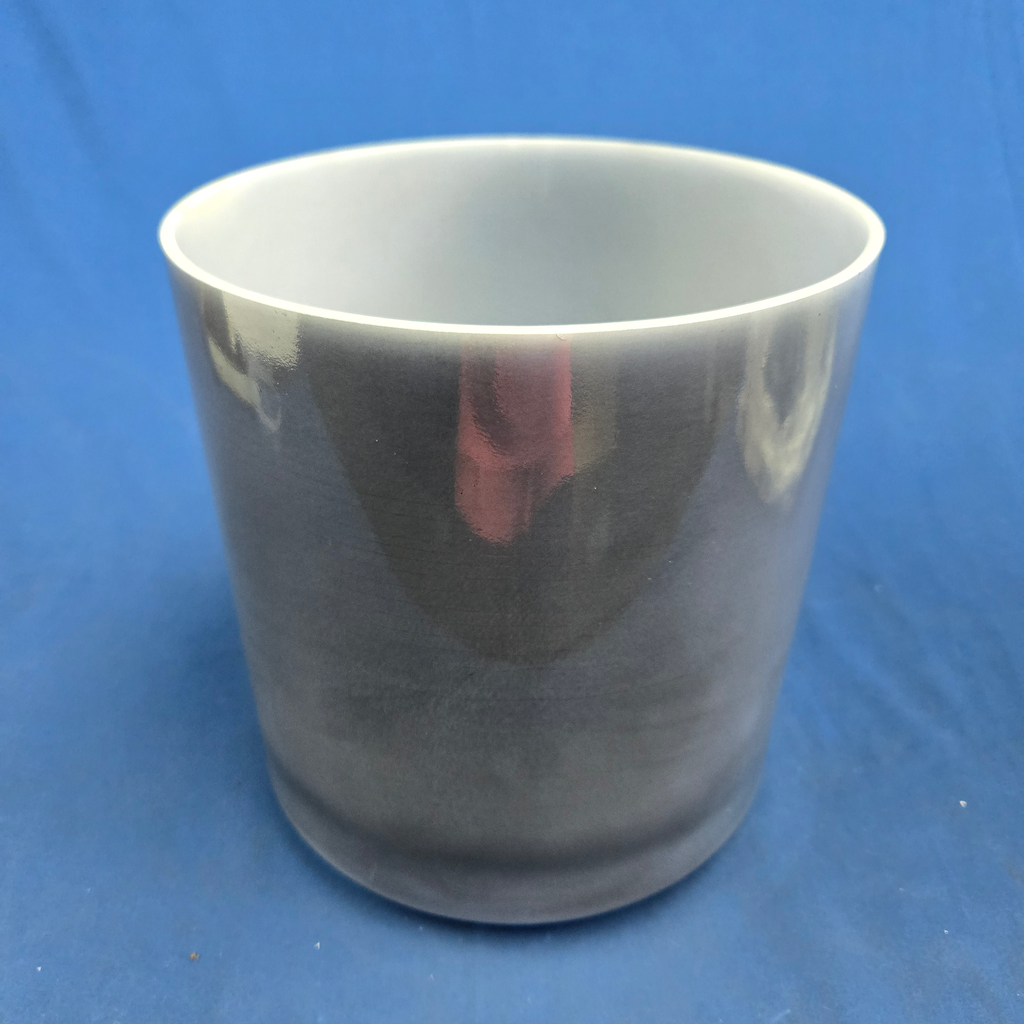 [3791] [#3791] 8" Dumortierite Infused Quartz Crystal Singing Bowl | 4D-28 | 288 Hz