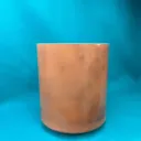 Spessartite Quartz Crystal Singing Bowl | 7" E Note (-15) | Grounding Frequencies | #1211