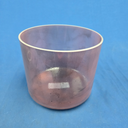 [#3827] 8" Purpurite Infused Quartz Crystal Singing Bowl | 4D+6 | 294 Hz