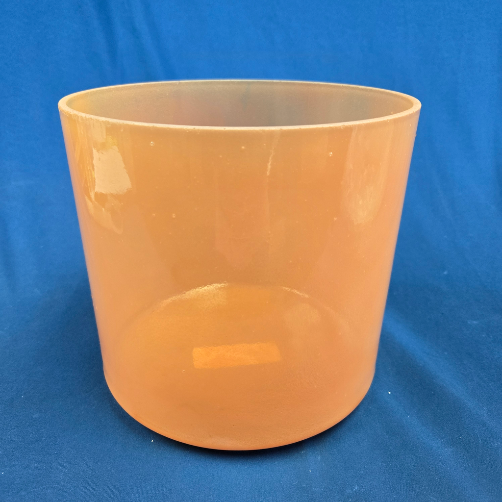 [3853] Intimate Uplift Infused Quartz Crystal Singing Bowl | 8" | 4E -17 | 326 Hz