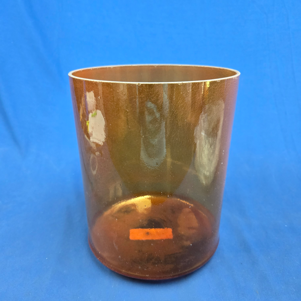 [3856] [#3856] 8" Golden Honey Infused Quartz Crystal Singing Bowl | 3B+28 | 251 Hz