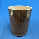 [3873] Cacao Infused Quartz Crystal Singing Bowl | 7" | 4D-15 | 291 Hz