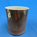 [#3875] 7" Cacao Infused Quartz Crystal Singing Bowl | 4C#+33 | 282 Hz