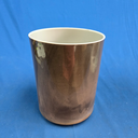 [3878] Cacao Infused Quartz Crystal Singing Bowl | 7" | 4D+14 | 296 Hz