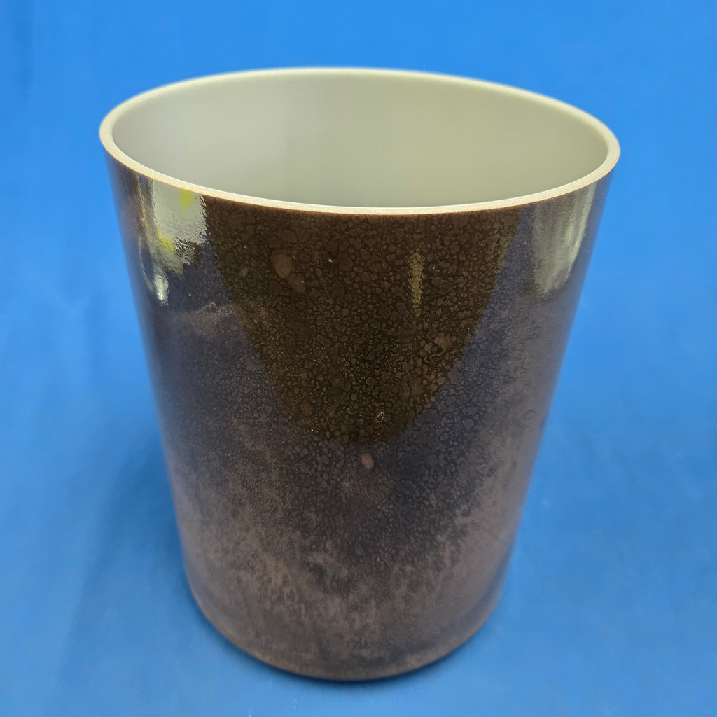 [3881] Cacao Infused Quartz Crystal Singing Bowl | 7" | 4E -15 | 326 Hz