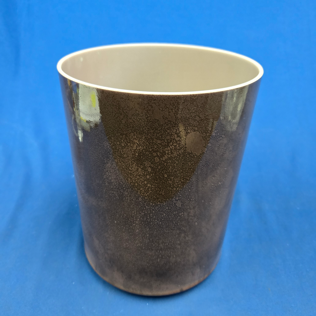 [#3882] 7" Cacao Infused Quartz Crystal Singing Bowl | 4C#+32 | 281 Hz