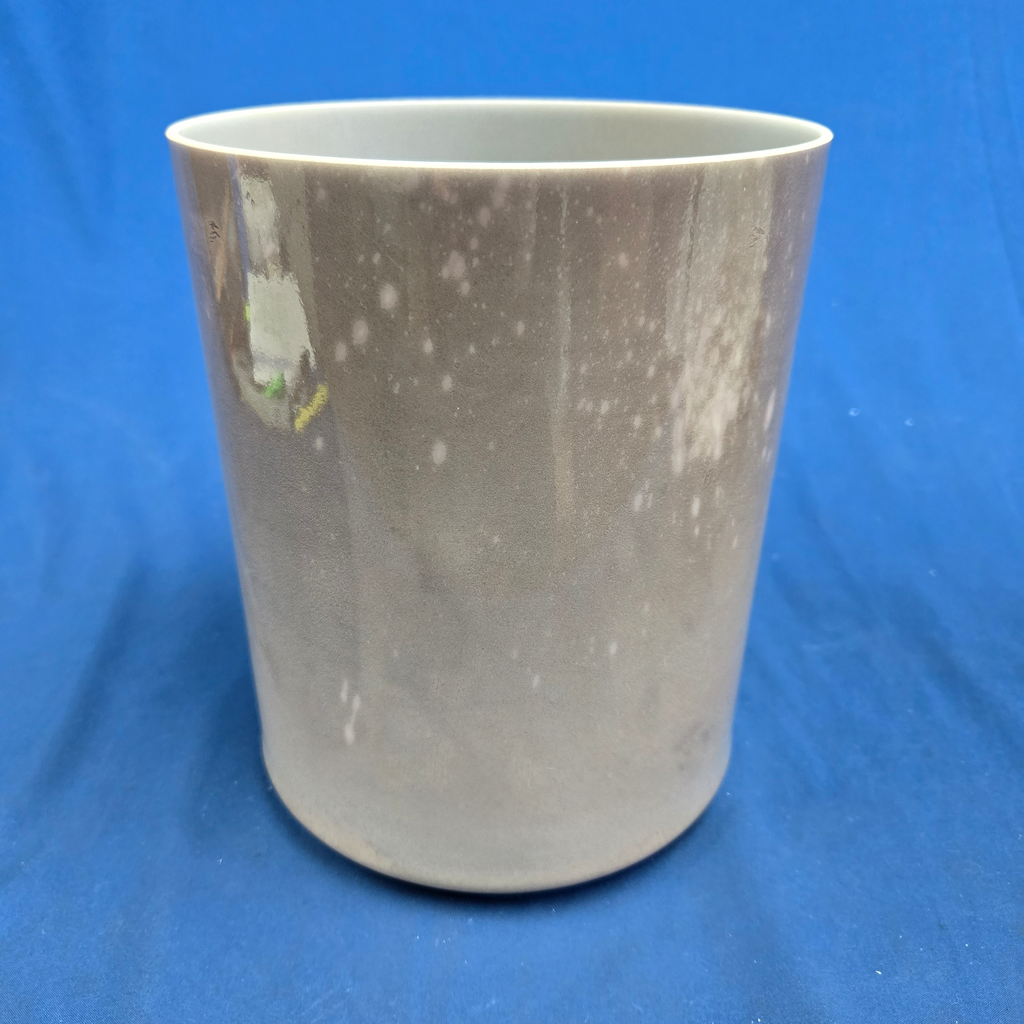 [3888] [#3888] 7" Cappuccino Infused Quartz Crystal Singing Bowl | 4C-14 | 259 Hz