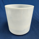 [#3894] 7" Moonstone Infused Quartz Crystal Singing Bowl | 4F#-25 | 364 Hz