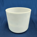 [3899] Moonstone Infused Quartz Crystal Singing Bowl | 7" | 4G#-9 | 413 Hz