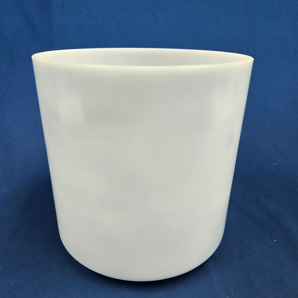[#3901] 7" Moonstone Infused Quartz Crystal Singing Bowl | 4G+46 | 402 Hz