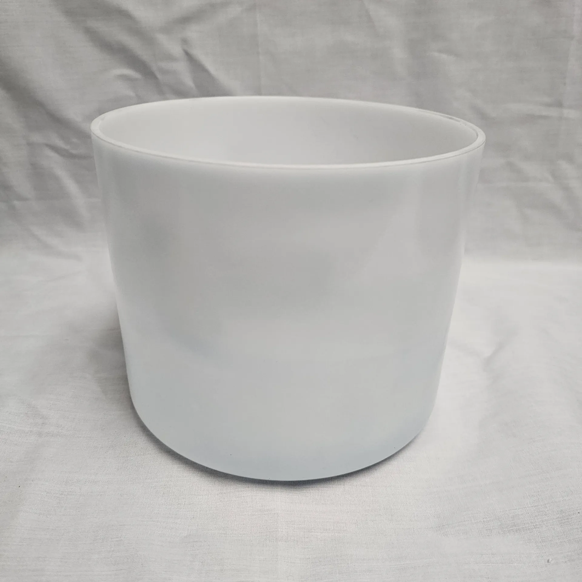 [#3902] 7" Moonstone Infused Quartz Crystal Singing Bowl | 4G+39 | 401 Hz