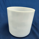 [#3902] 7" Moonstone Infused Quartz Crystal Singing Bowl | 4G+39 | 401 Hz