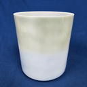 [#3918] 7" Spearmint & Blueberry Infused Quartz Crystal Singing Bowl | 4G#-29 | 408 Hz